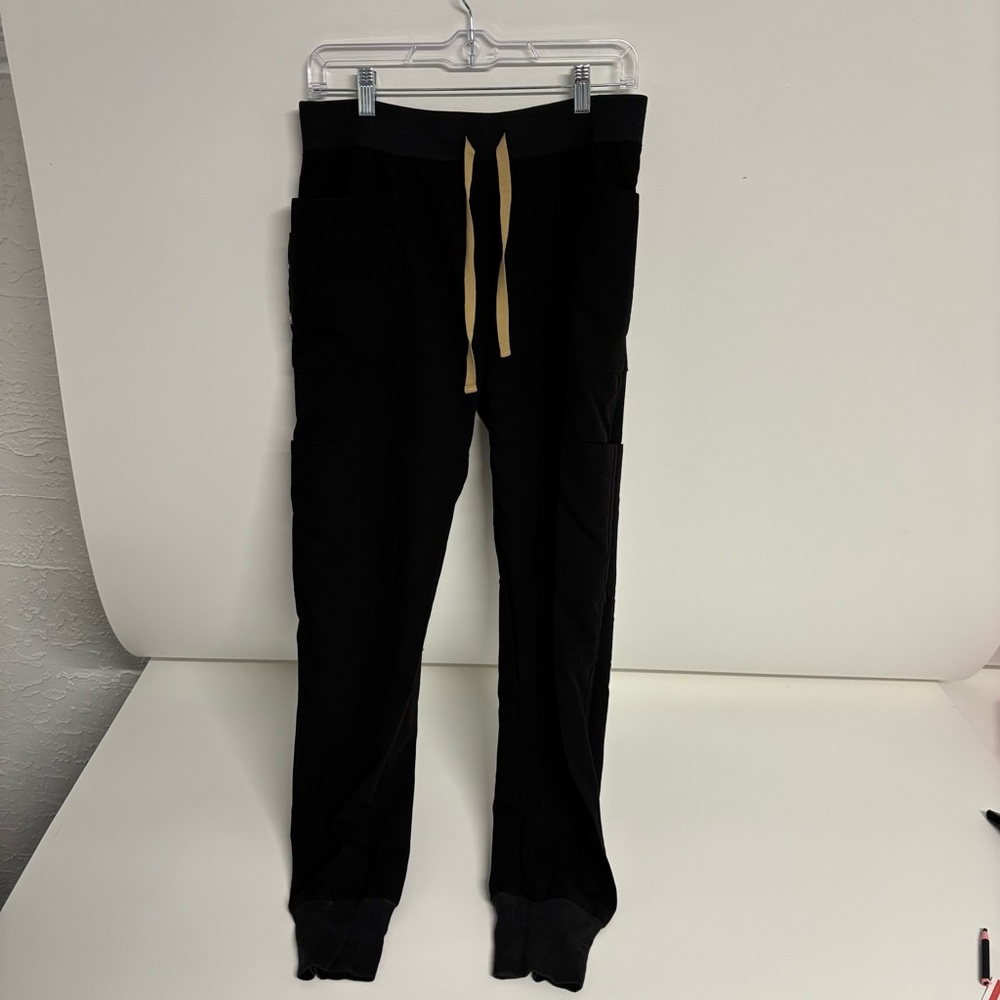 Figs Black Jogger Pants